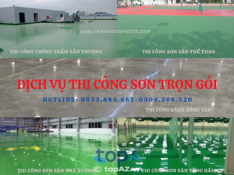 Đơn vị chống thấm Công ty Sơn Tâm Hương tại Q. Tân Phú