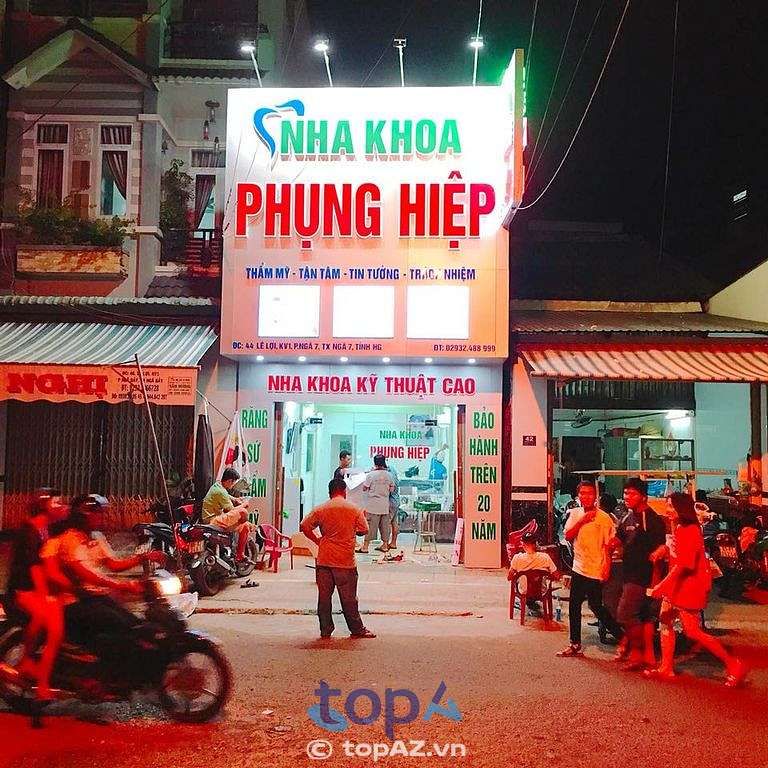 nha khoa phụng hiệp thành phố ngã bảy