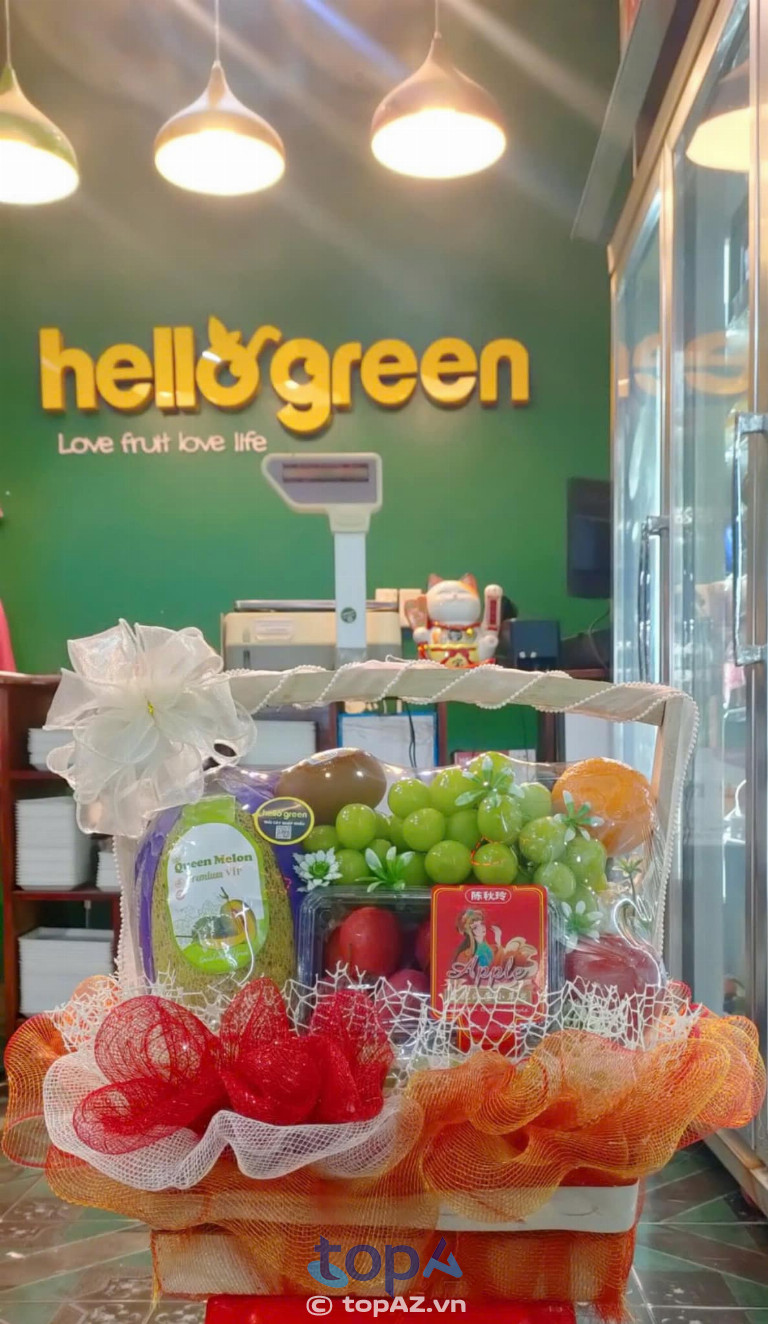 Shop giỏ quà trái cây Hello Green tại TP. Phủ Lý