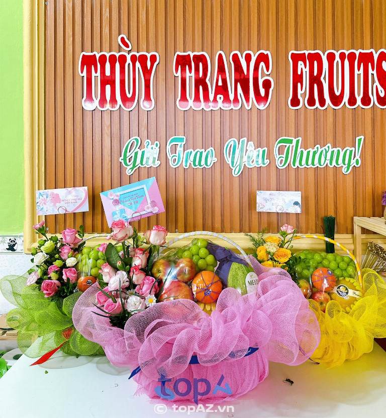 Shop giỏ trái cây Trang Fruits tại TP. Cà Mau