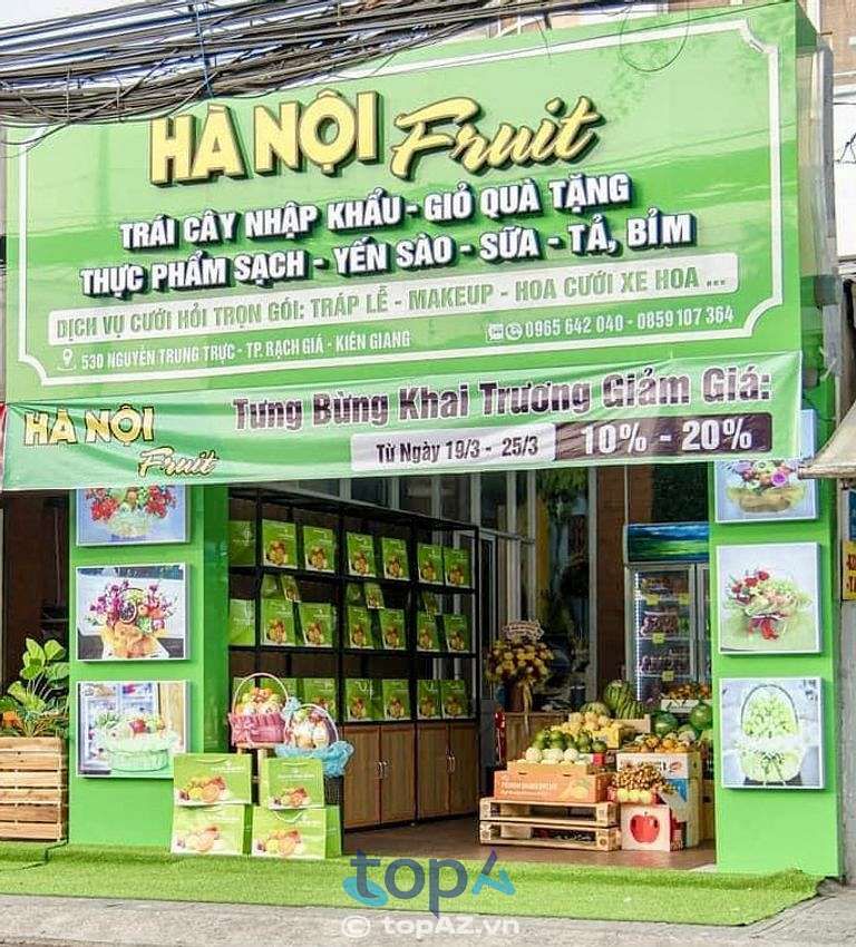 Hà Nội Fruit giỏ trái cây uy tín nhất tại TP. Rạch Giá