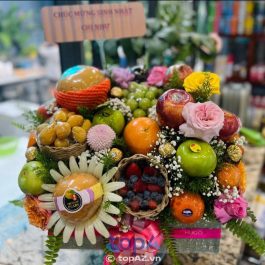 Top 5 Shop giỏ trái cây tại Tân An mẫu mã đẹp, giao hàng tận nhà