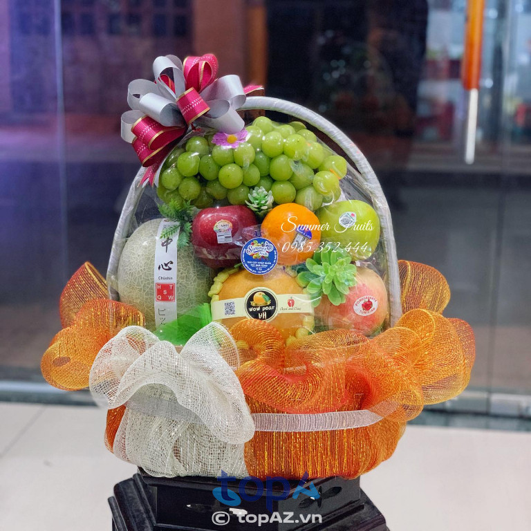 Shop giỏ trái cây Summer Fruits tại TP. Thái Bình