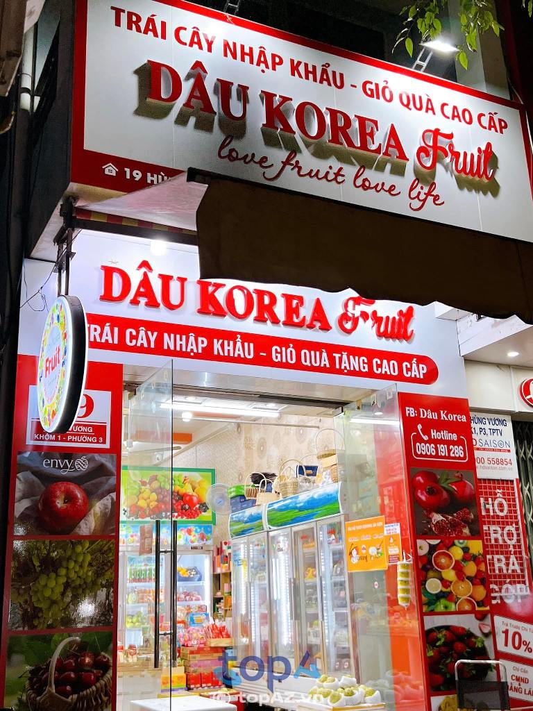 Shop giỏ trái cây Dâu Korea Fruit tại TP. Trà Vinh