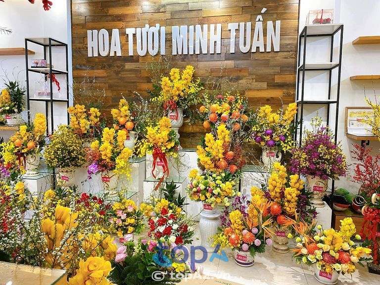 Shop hoa tươi Minh Tuấn tại TP. Bắc Giang