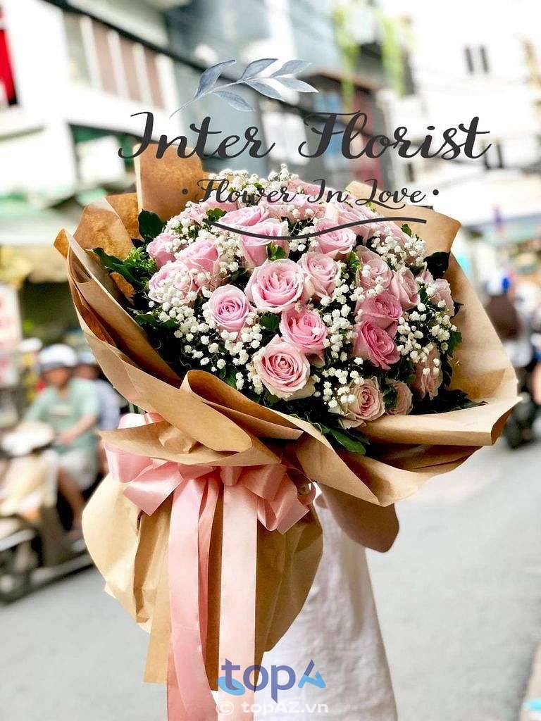 Shop hoa tươi Inter Florist ở TP Bắc Giang