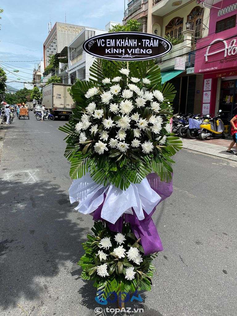 Shop Hoa Tang Viếng Nha Trang