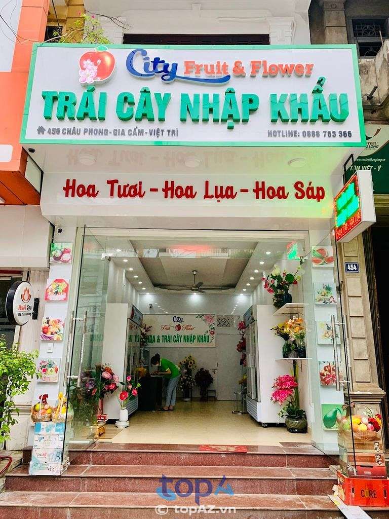 Shop giỏ trái cây City fruit & flower tại TP. Việt Trì