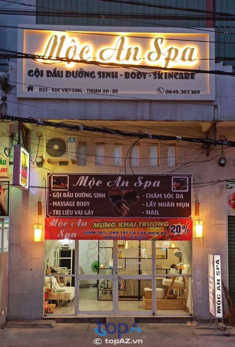 Mộc An Spa ở TP. Thuận An