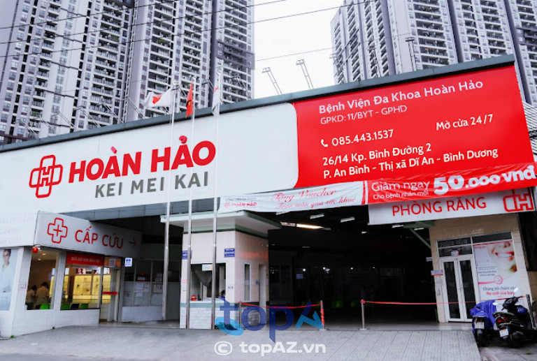 Bệnh viện Đa khoa Hoàn Hảo Kei Mei Kai là địa chỉ khám sức khỏe xin việc ở Dĩ An