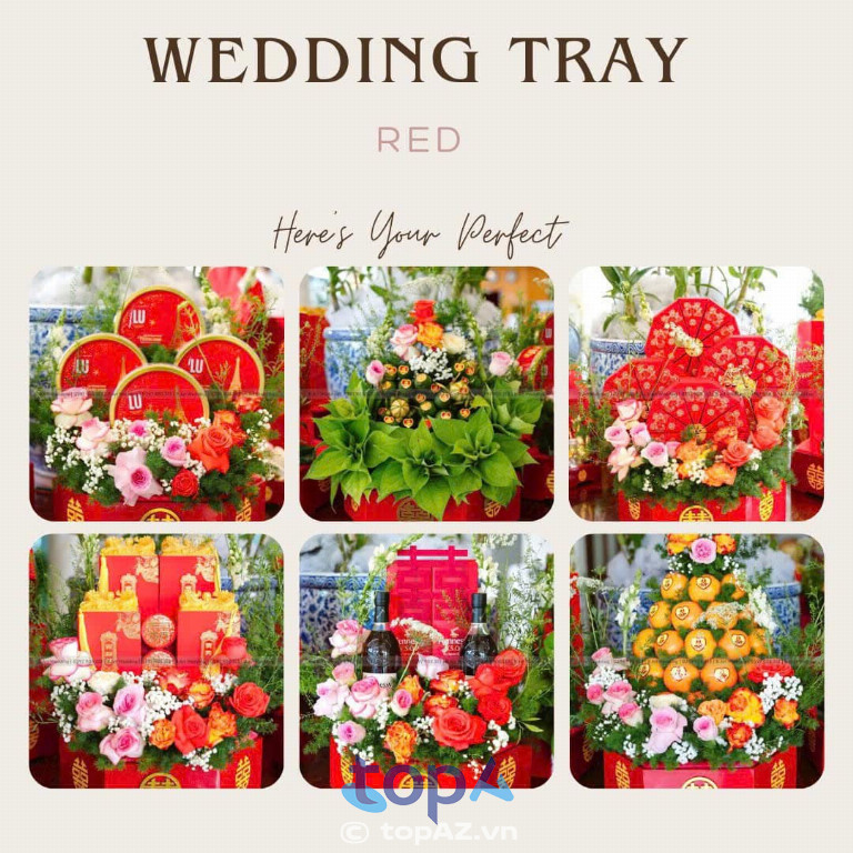 B Art Wedding - Dịch vụ mâm quả cưới hỏi Long Xuyên