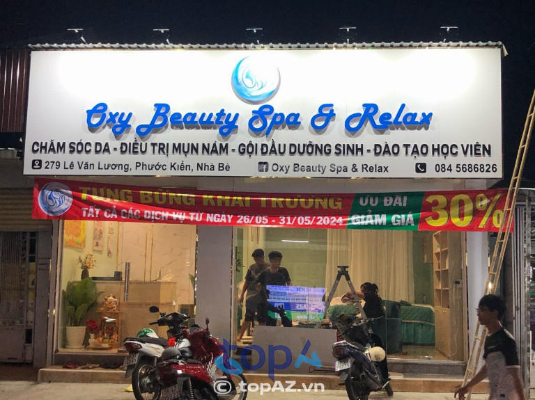 Oxy Beauty Spa triệt lông vĩnh viễn tại Nhà Bè