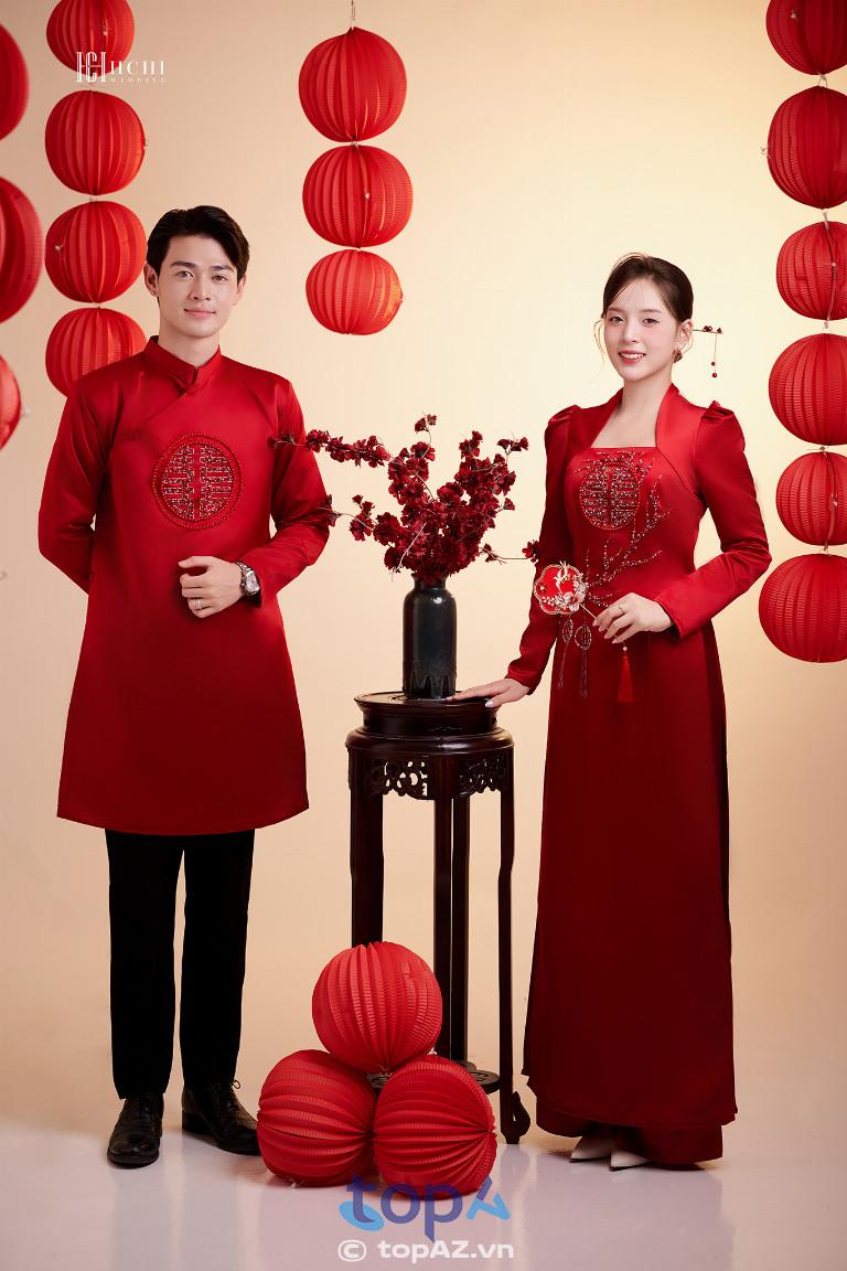 Cửa hàng cho thuê áo dài cưới hỏi Hichi Wedding tại TP. Phúc Yên