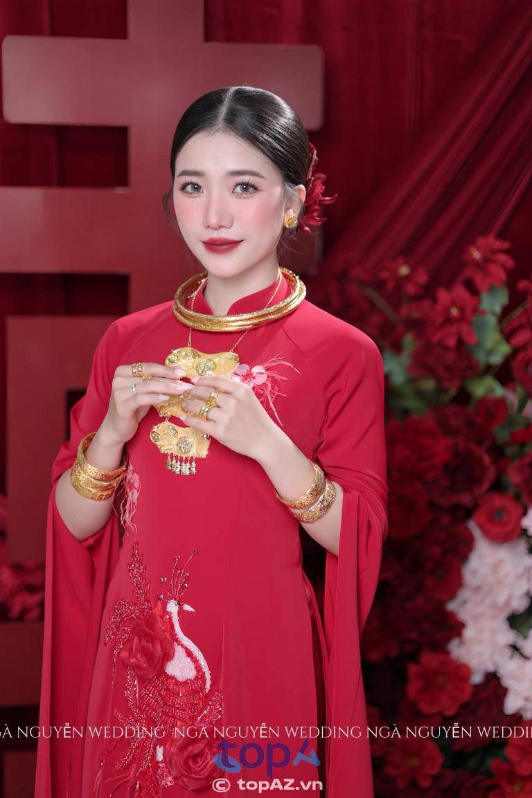 Cửa hàng cho thuê áo dài cưới hỏi Ngà Nguyễn Wedding tại TP. Bến Cát