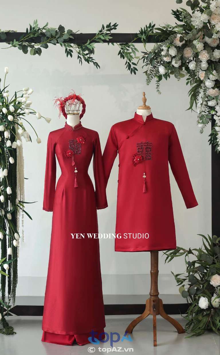 Cửa hàng cho thuê áo dài cưới hỏi Yến Wedding tại TP. Quảng Ngãi