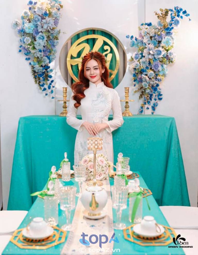 Cửa hàng cho thuê áo dài cưới hỏi Green Wedding tại TP. Tân Uyên