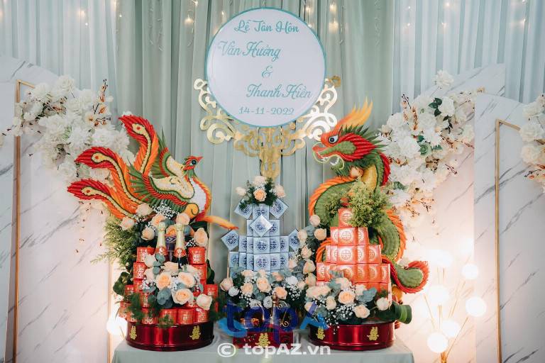 Địa chỉ đặt mâm quả cưới hỏi Minh Thu Wedding tại TP. Bảo Lộc