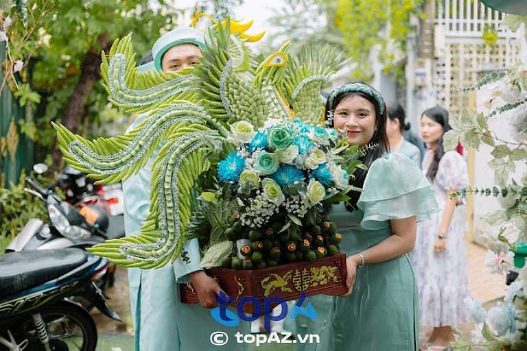 địa chỉ làm mâm quả cưới hỏi tại TP. Đồng Hới