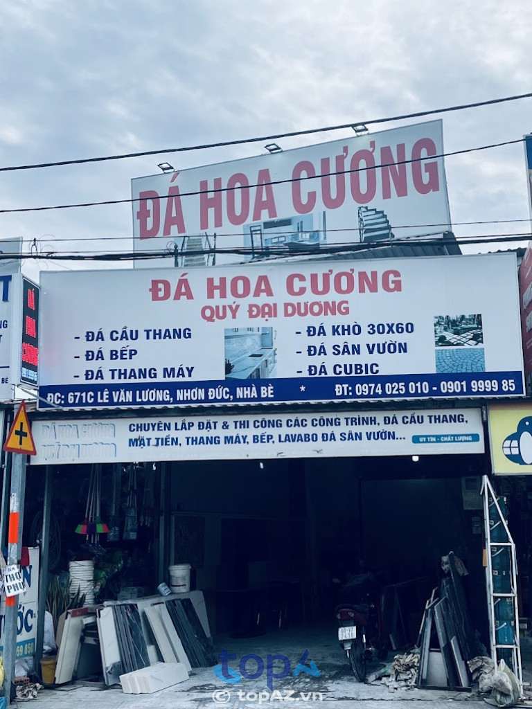 Đơn vị thi công đá hoa cương Quý Đại Dương tại H. Nhà Bè