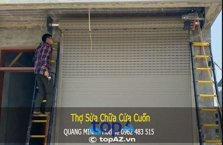 dịch vụ thi công lắp đặt cửa cuốn tại Quận 6