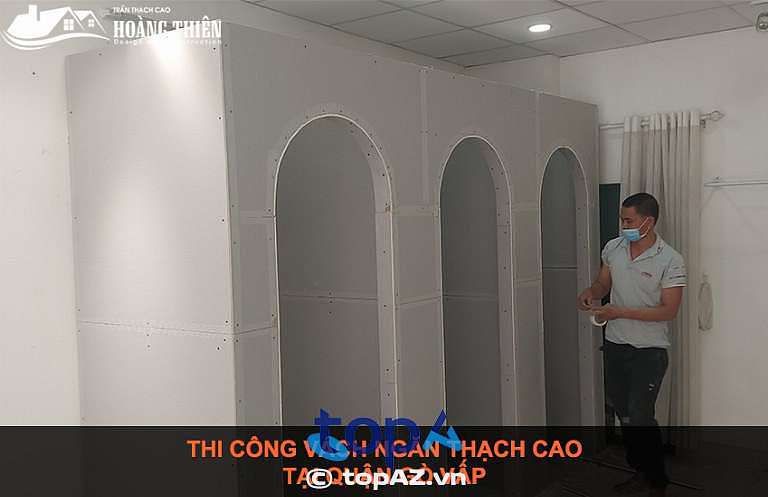 thợ thi công vách, trần thạch cao tại Q. Gò Vấp