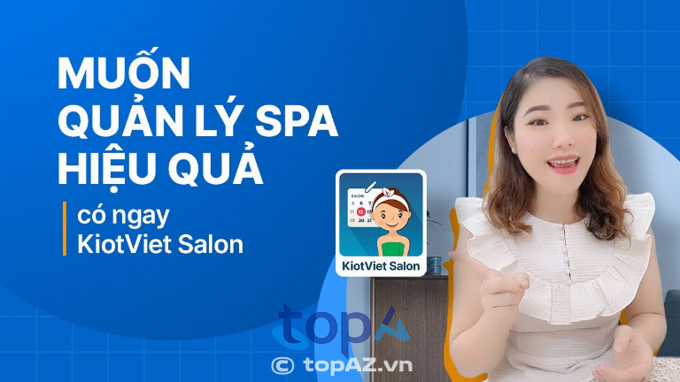 KiotViet Beauty Spa quản lý spá