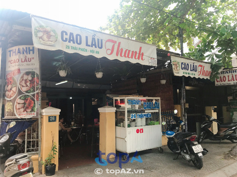 Quán Cao Lầu Thanh – 26 Thái Phiên ăn ngon ở hội an