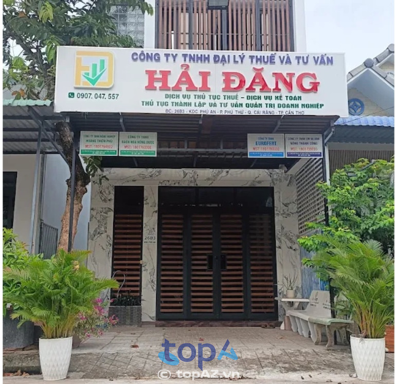 Công Ty TNHH Đại Lý Thuế & Tư Vấn Hải Đăng