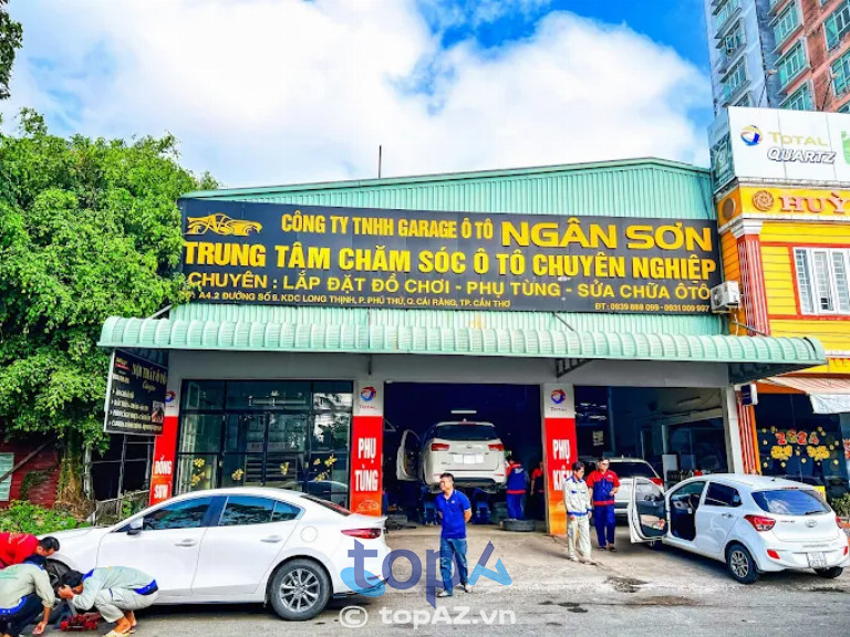Gara ô tô ở Cần Thơ Ngân Sơn