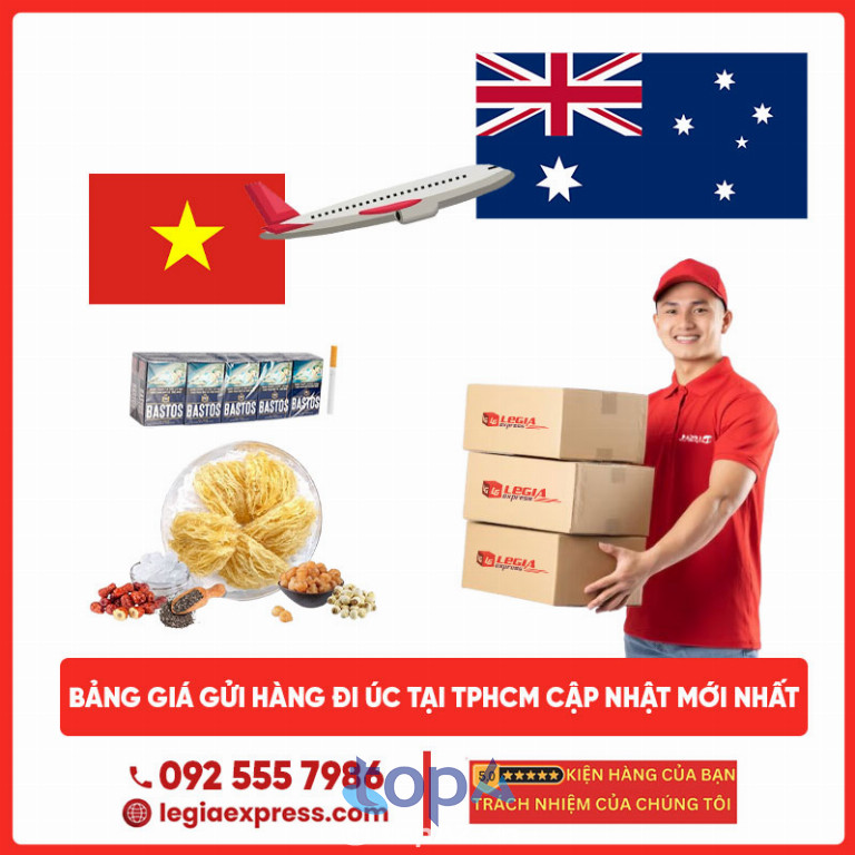 Gửi hàng đi Úc