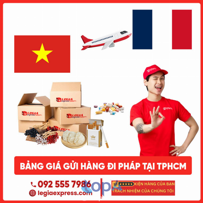 Gửi hàng đi Pháp