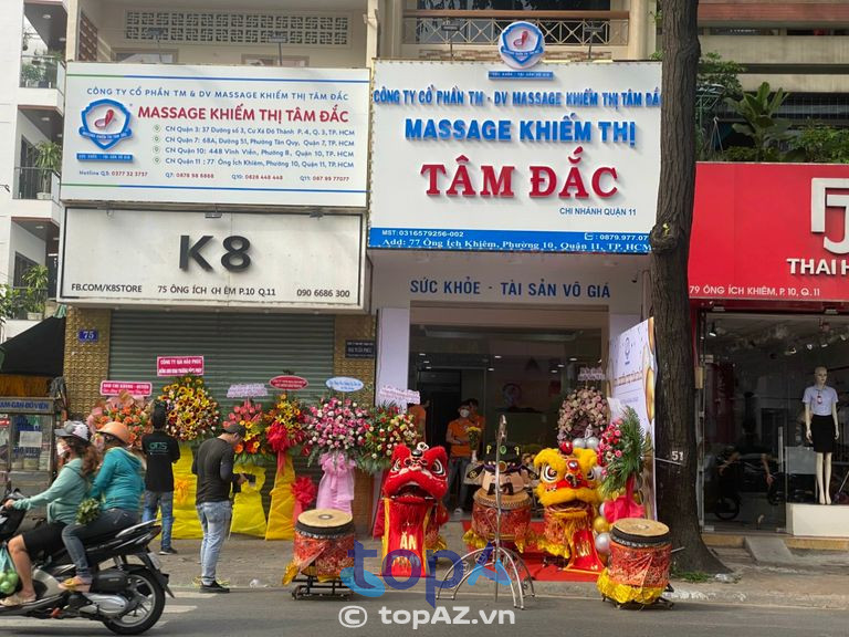 Tại Massage Khiếm Thị Tâm Đắc, bạn sẽ được chăm sóc đôi chân tận tình, giúp tăng cường tuần hoàn máu và thư giãn tối đa