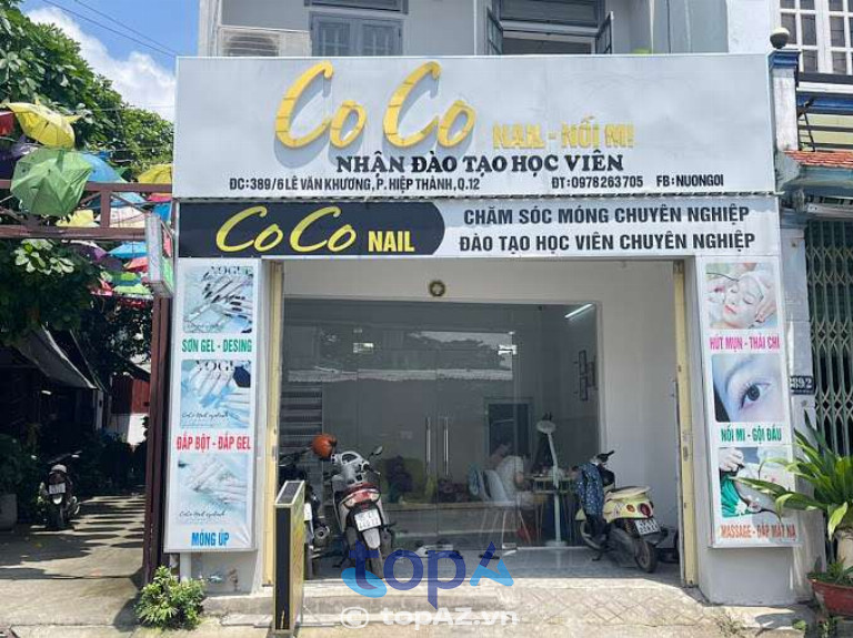 Dịch vụ spa tại Coco Nail chuyên chăm sóc gót chân, làm mềm mịn, ngăn ngừa tình trạng khô da và nứt nẻ