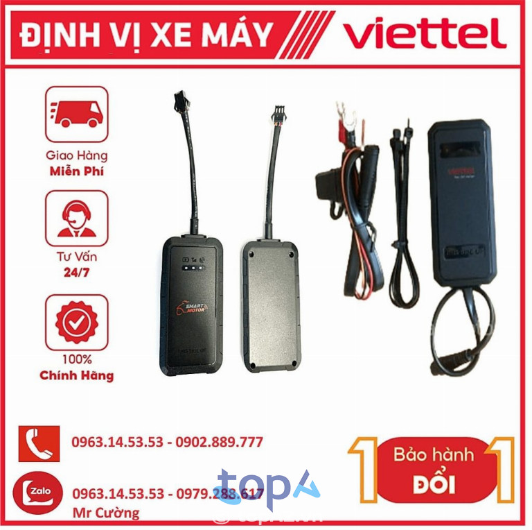 Tổng quan về thiết bị định vị xe máy Viettel