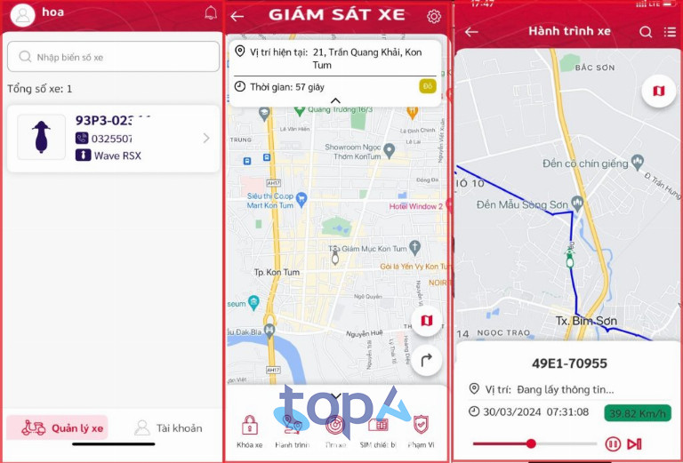 Thiết bị định vị xe máy viettel 