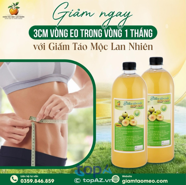 Giấm táo Mộc Lan Nhiên