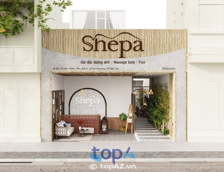 Shepa spa nổi bật với dịch vụ gội đầu dưỡng sinh Trung Hoa sử dụng đá quý thông kinh lạc kết hợp massage vùng đầu mặt
