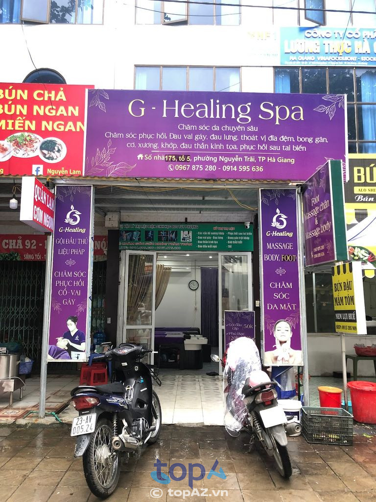 Gội đầu dưỡng sinh hà giang G Healing Spa mang đến trải nghiệm gội đầu dưỡng sinh với giá ưu đãi