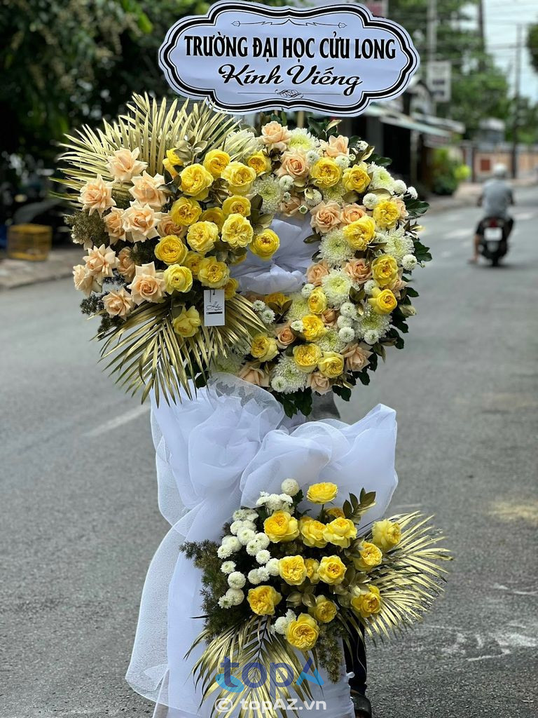 Hoa Tươi Hiếu là địa chỉ đặt hoa viếng đám tang tại TP. Vĩnh Long uy tín, chuyên cung cấp hoa tươi chất lượng