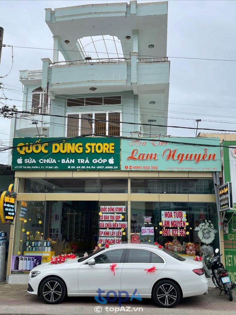 Hoa Lam Nguyễn cung cấp hoa tươi được nhập mới hằng ngày, kiểu dáng lẵng hoa đẹp, thể hiện sự tôn trọng dành cho người đã khuất