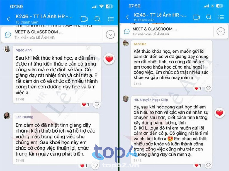 Học hành chính nhân sự ở đâu? – Lê Ánh HR, địa chỉ uy tín 100% thực tế