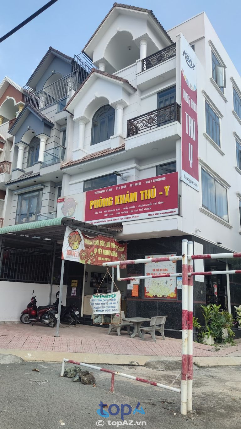 Phòng khám thú y ở Dĩ An
