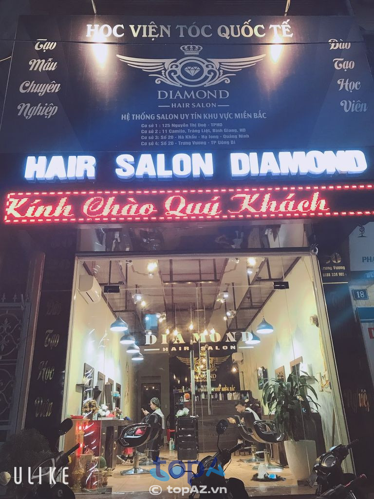 salon làm tóc đẹp ở tp uông bí