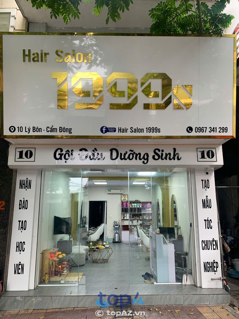 Hair salon 1999s Cẩm phả ghi điểm với khách hàng bởi mức giá hợp lý cho từng dịch vụ tại đây
