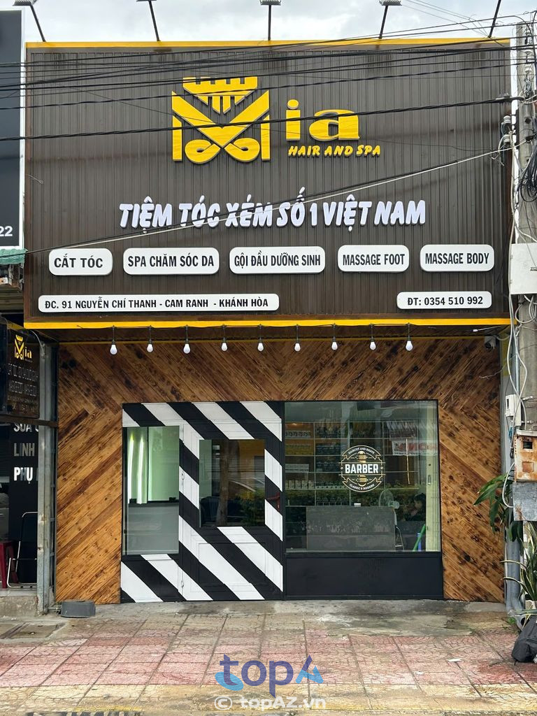 tiệm tóc tp. Cam Ranh