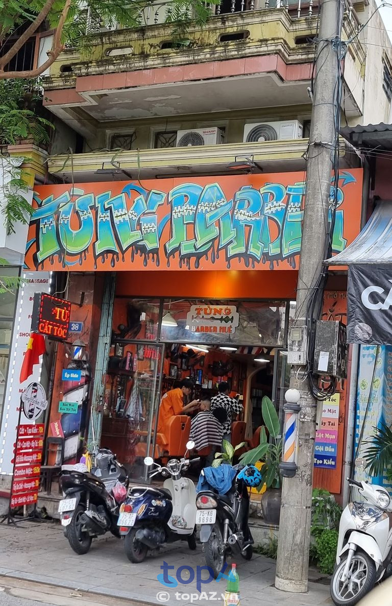 Tùng Barber Huế cung cấp dịch vụ cắt tóc vượt trội so với thị trường