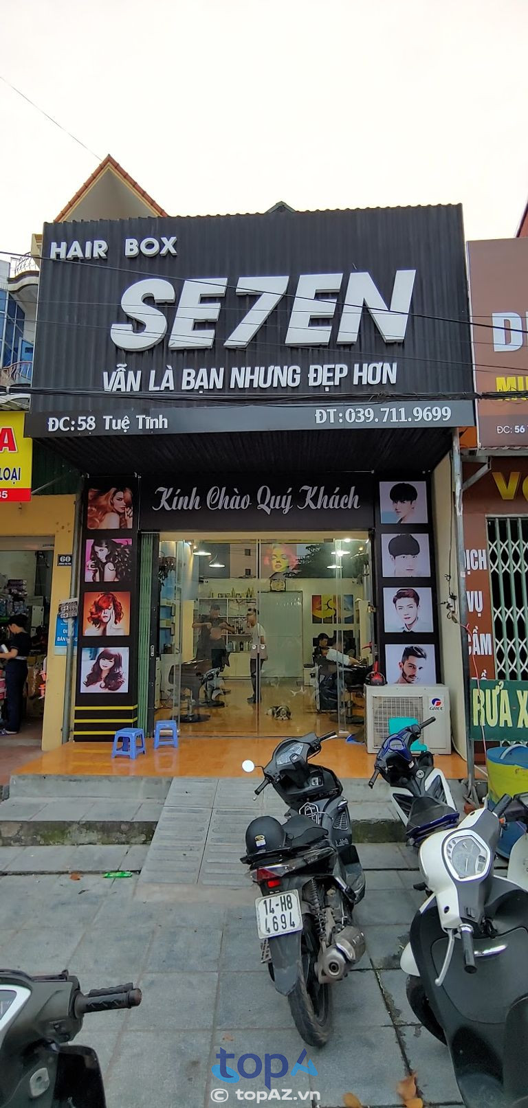 Tiệm Tóc Khánh Se7en được đánh giá có mức chi phí hợp lý cho mỗi dịch vụ