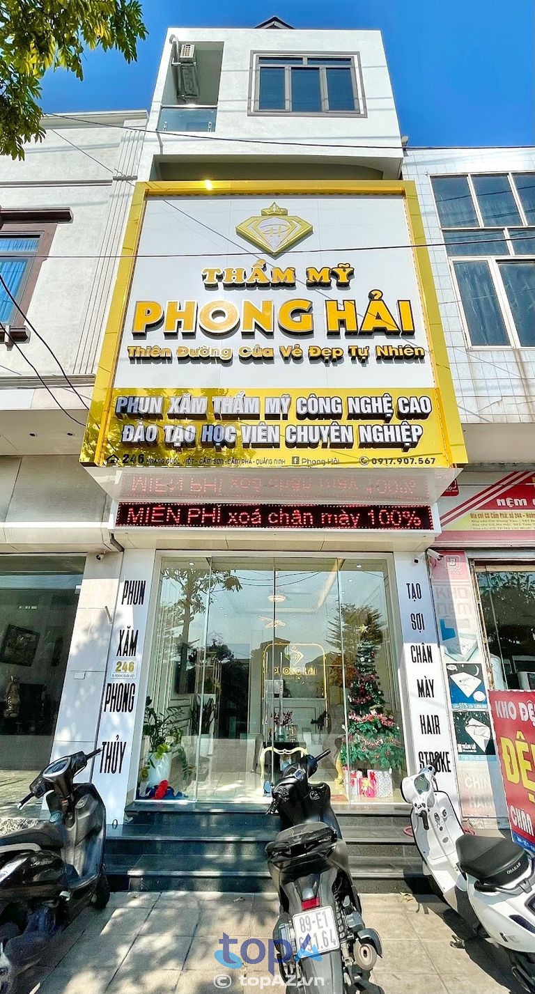 Thẩm Mỹ Viện Phong Hải Cẩm Phả áp dụng công nghệ thẩm mỹ tiên tiến, cam kết mang lại sự hài lòng cho khách hàng