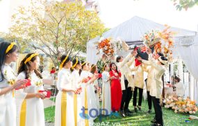 cho thuê áo dài cưới ở Cẩm Phả