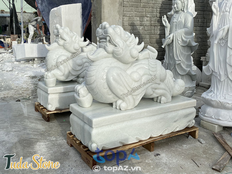 cơ sở điêu khắc đá ở Đà Nẵng - Đá Phong Thủy Tuda Stone